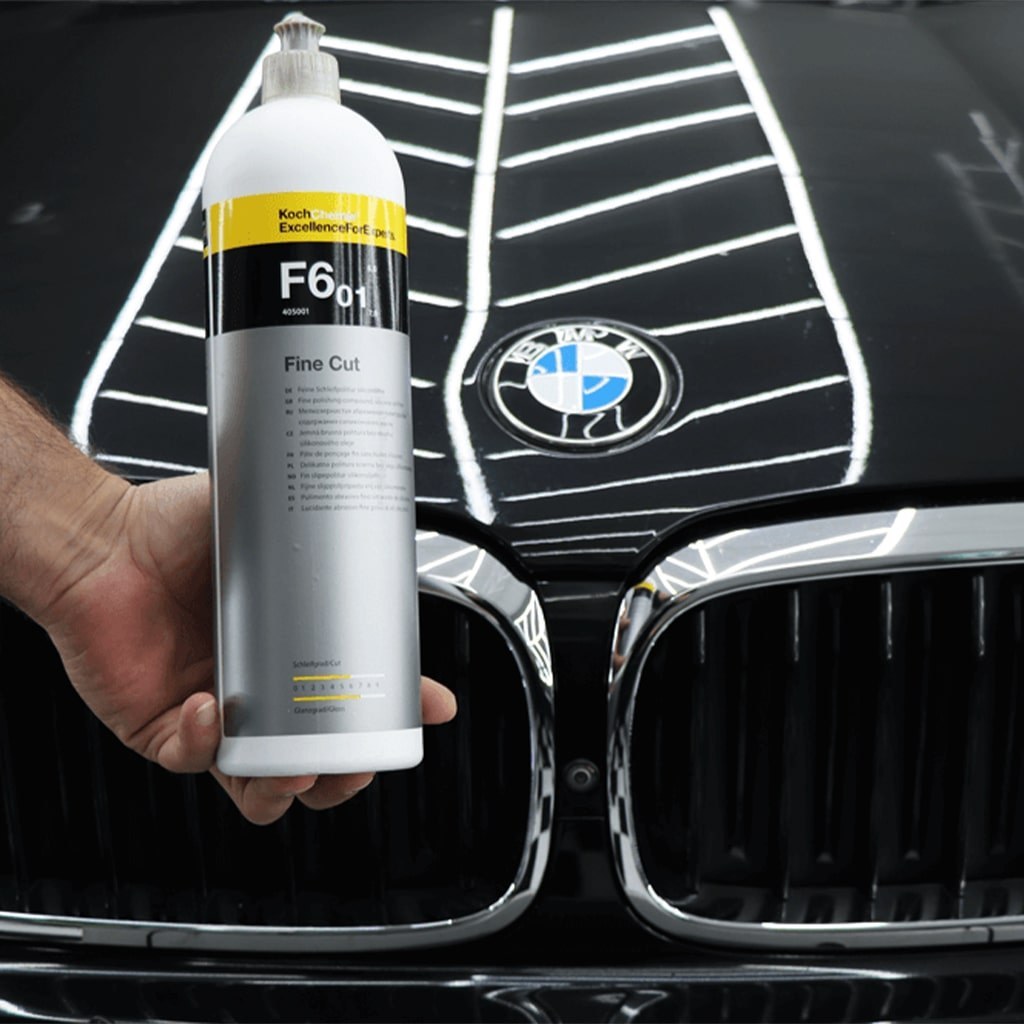 پولیش متوسط یک لیتری کوکمی کیمی مدل Koch Chemie Fine Cut F6.01 1L