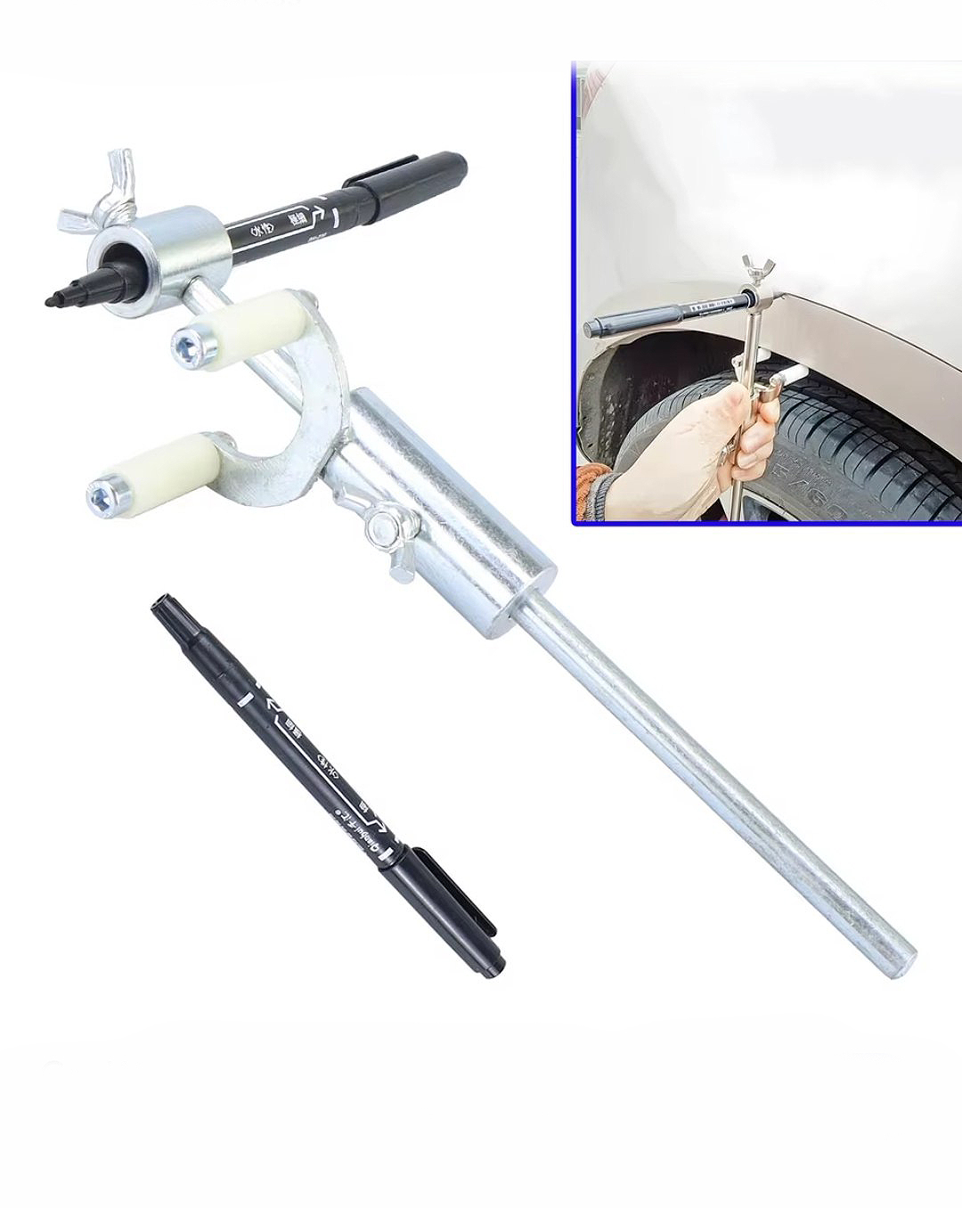 پرگار مخصوص خط دوز هلالی خودرو