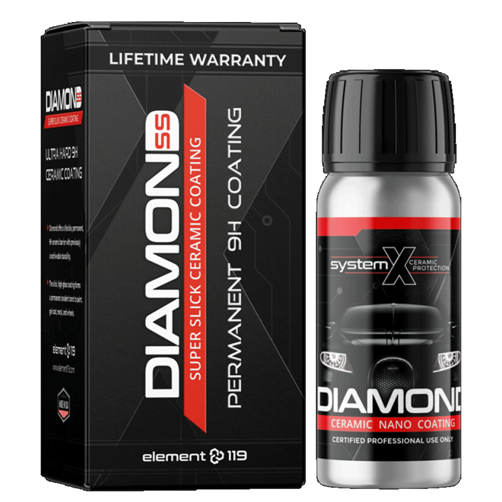 سرامیک بدنه خودرو دایموند اس اس سیستم ایکس System X Diamond SS Ceramic Nano Coating