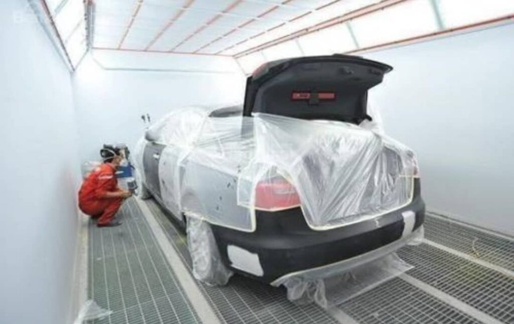 کاور پوشش دهنده مخصوص نقاشی خودرو