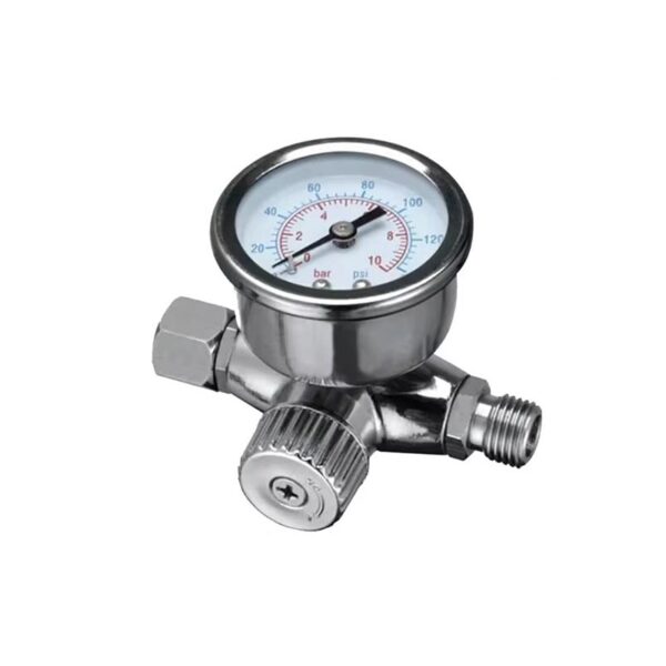 شیر تنظیم باد پیستوله ایتالکو گیج دار عقربه ای FR-5