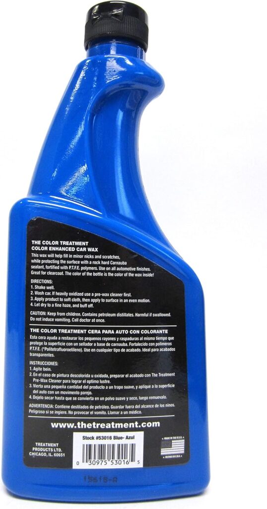 واکس حرفه ای تریت منت مناسب رنگ آبی Treatment