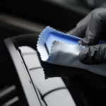 پک دستمال و پد اس پی تی ای مخصوص اجرای پوشش نانو سرامیک بدنه خودرو SPTA Crystal Coating Sponge HPR1 + CC24