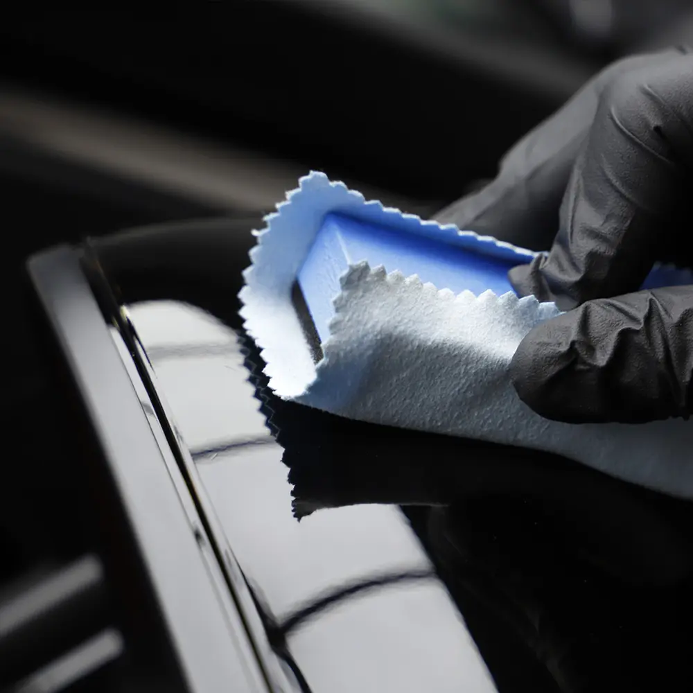 پک دستمال و پد اس پی تی ای مخصوص اجرای پوشش نانو سرامیک بدنه خودرو SPTA Crystal Coating Sponge HPR1 + CC24
