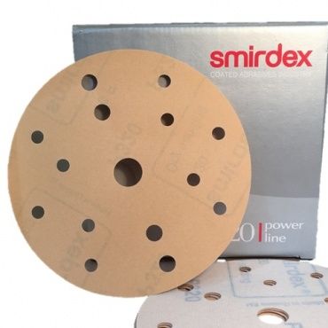 سنباده پشت کرکی سوراخ دار برند اسمردیکس بسته 10 عددی