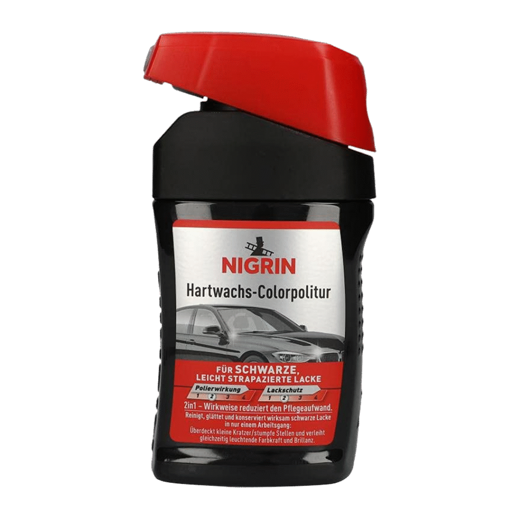 پولیش و واکس هم رنگ مشکی نیگرین مدل Nigrin Polish & Wax Color Black 300ml