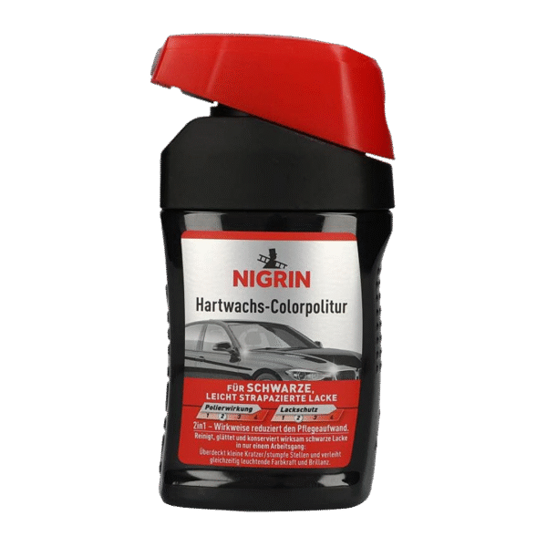 پولیش و واکس هم رنگ مشکی نیگرین مدل Nigrin Polish & Wax Color Black 300ml
