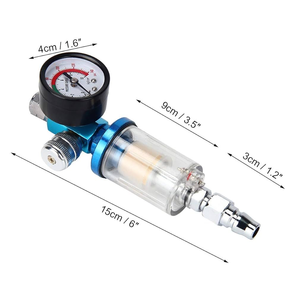 شیر تنظیم باد + رطوبت‌گیر و کوبلینگ