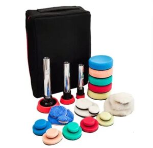 کیت 28 عددی صفحه شفت میله و پد پولیش رویال دیتیل ROYAL DETAIL Shaft Set for Rotary Polishers