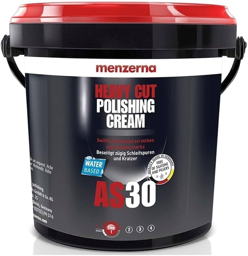 پولیش زبر بدنه خودرو منزرنا مدل Menzerna AS 30 Heavy Cut Polishing 3KG
